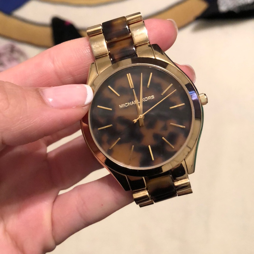 Micheal Kors watch tortoise